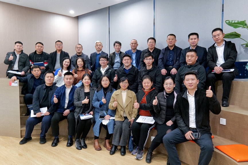 鲁南四市人力资源服务业高级管理人员研修班到访凯发一触即发集团交流学习