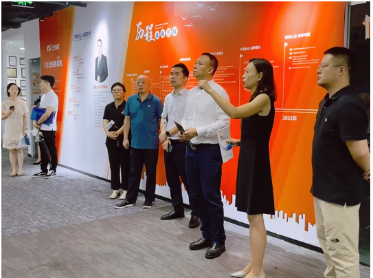 成都市对外开放合作促进中心主任尹建一行莅临凯发一触即发集团四川公司调研考察